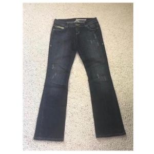 DKNY COTTON WOMENS JEANS NEW NEVER WORN sz 28 DESTRESSED PERFECT style